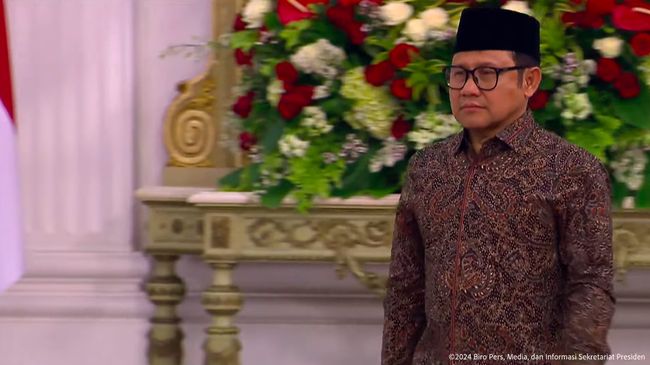 Menteri Koordinator Bidang Pemberdayaan Masyarakat (Menko PM) Muhaimin Iskandar