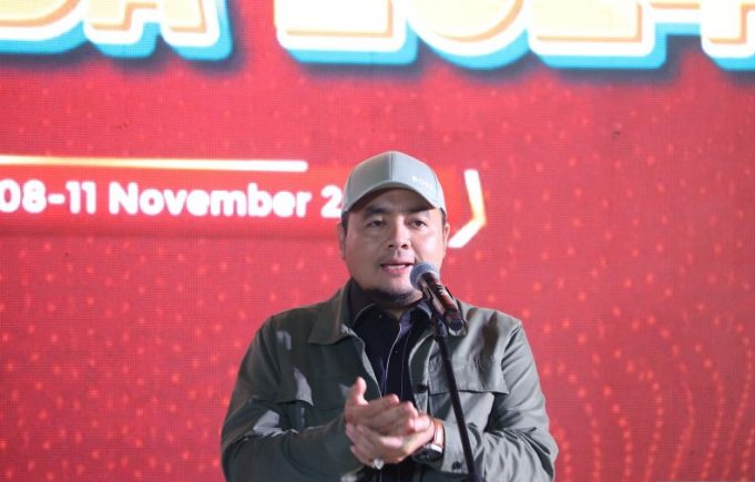 Ketua KPU RI Mochammad Afifuddin saat membuka "Press Tour Pilkada 2024" di kawasan Batu, Malang, Jawa Timur