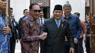 Presiden RI Prabowo Subianto dan PM Malaysia Anwar Ibrahim bertemu beberapa waktu lalu.