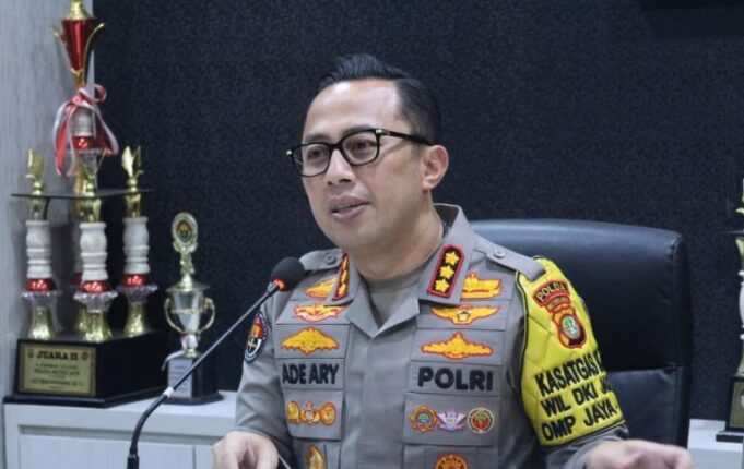 Kabid Humas Polda Metro Jaya Komisaris Besar Polisi Ade Ary Syam Indradi.