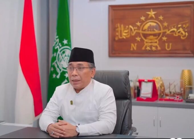 Ketua Umum PBNU Yahya Cholil Staquf