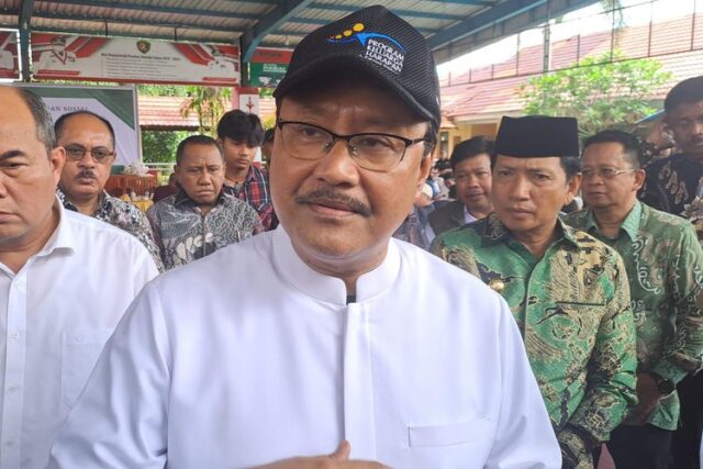Menteri Sosial Saifullah Yusuf, atau Gus Ipul. Menteri Sosial Saifullah Yusuf, atau Gus Ipul.