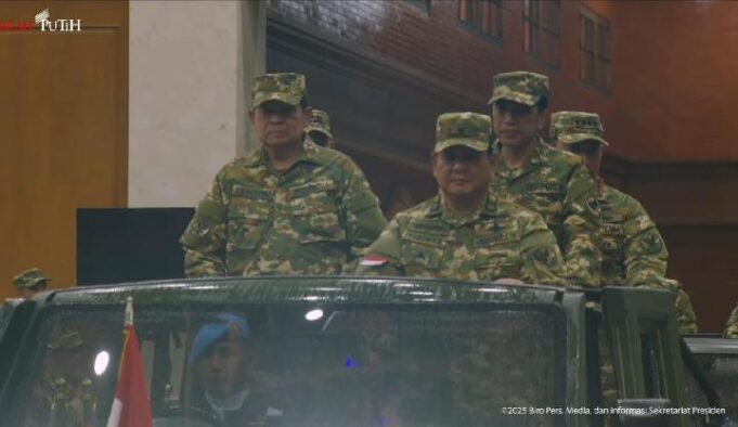 Presiden Prabowo Subianto Pimpin Upacara Penutupan Retret Magelang di Hadiri oleh SBY dan Jokoowi.