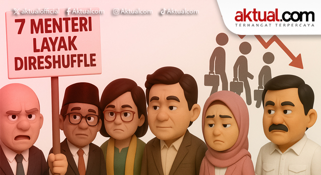 Nailul Huda: 7 Menteri Layak Direshuffle, PHK Meningkat dan Ekonomi Rakyat Tertekan
