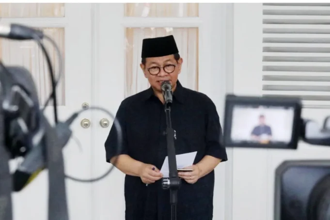 1000590698.jpg Gubernur DKI Jakarta, Pramono Anung memberikan keterangan kepada wartawan, Jakarta, Sabtu (30/8/2025). ANTARA/HO-Pemprov DKI Jakarta.