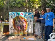 Kolaborasi Jiwa Jepang dan Nafas Jawa Dalam Kanvas “Dunia Dalam Damai”