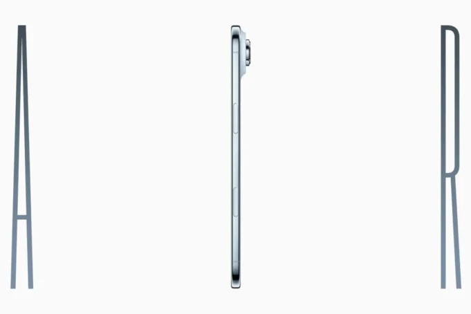 Tampilan dari samping iPhone Air keluaran Apple. (Apple Newsroom)