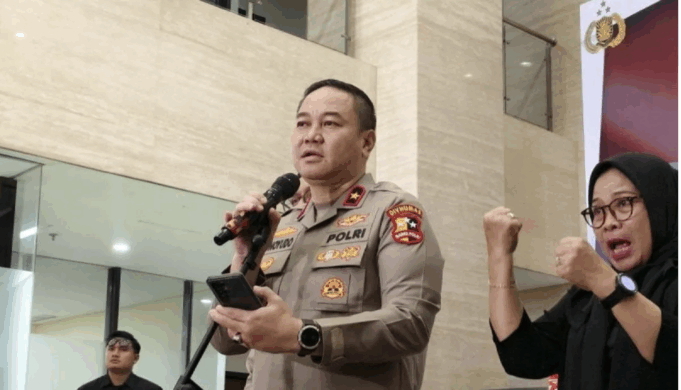 Kepala Biro Penerangan Masyarakat (Karopenmas) Divhumas Polri Brigjen Pol. Trunoyudo Wisnu Andiko ANTARA/Nadia Putri Rahmani/am.