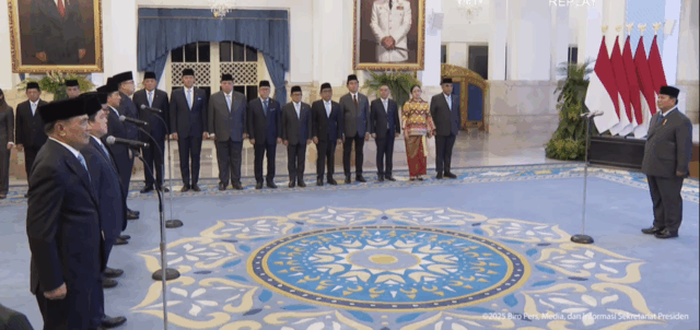 11 Menteri Baru Kabinet Merah-Putih