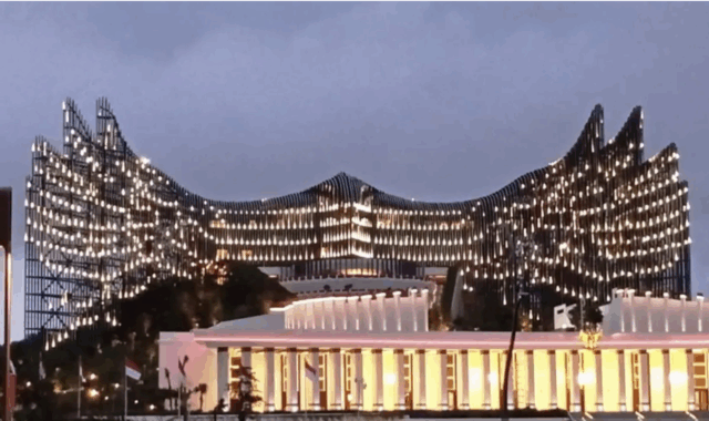 Istana Garuda IKN (ANTARA/ M Ghofar)
