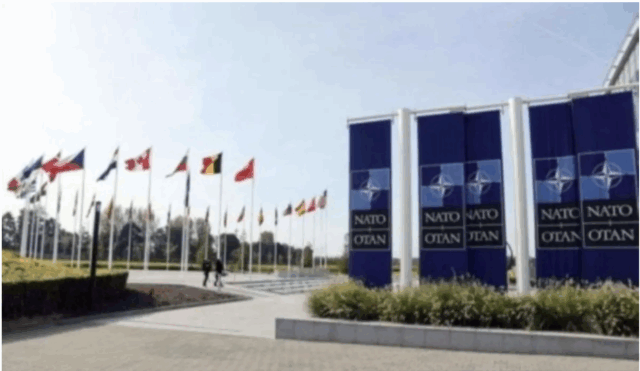 Markas NATO di Brussel, Belgia. ANTARA/Xinhua/Zhao Dingzhe/am.