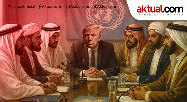 dengan Pemimpin Negara Muslim di PBB Bahas Gaza