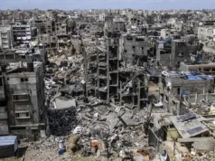 Hamas Catat Israel Telah 813 Kali Langgar Gencatan Senjata Ilustrasi - Kehancuran di Jalur Gaza. ANTARA/Anadolu/py.