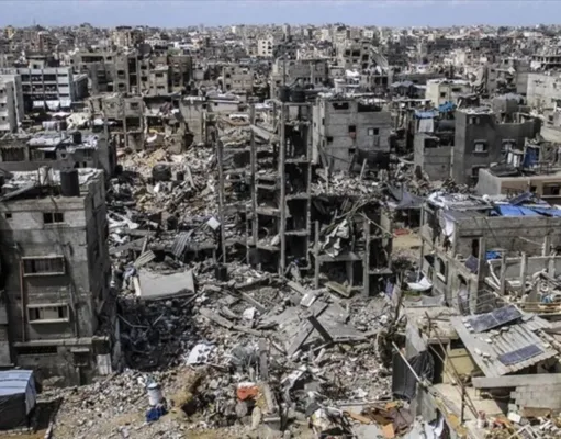 Kebiadaban Zionis Israel di Gaza dalam Tiga Tahun Terakhir, Puluhan Ribu Tewas-Ratusan Ribu Terluka Ilustrasi - Kehancuran di Jalur Gaza. ANTARA/Anadolu/py.