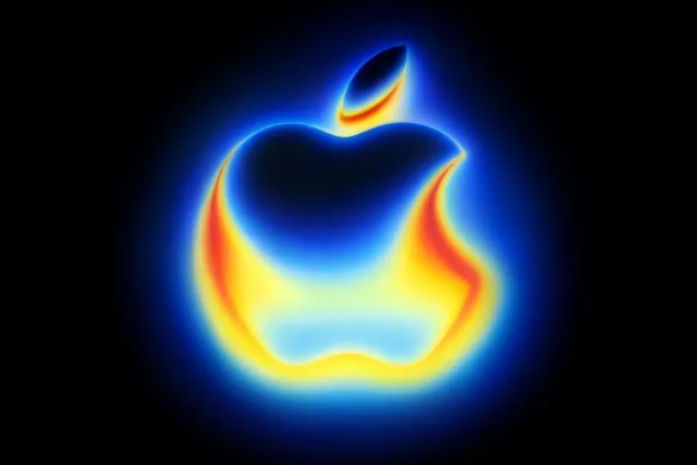 Logo Apple. ANTARA/HO-Apple