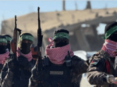 Hamas Sebut Resolusi PBB Tidak Sesuai Keinginan Rakyat Gaza Ilustrasi - Anggota pasukan Brigade Al Qassam, sayap militer kelompok perlawanan Hamas Palestina. (ANTARA/Anadolu/as/am.)