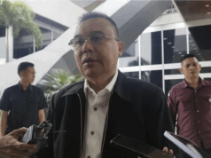 Gerindra Gelar Sidang Kehormatan Bahas Status Tersangka Bupati Pati Sudewo Wakil Ketua DPR RI Sufmi Dasco Ahmad saat diwawancarai di kompleks parlemen, Jakarta, Kamis (9/10/2025). (ANTARA/Bagus Ahmad Rizaldi)