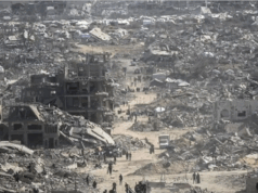 Makin Terpuruk, Korban Gaza Hingga Saat Ini Capai 70 Ribu Lebih Arsip foto - Kondisi Gaza yang hancur akibat serangan brutal Israel. /ANTARA/Anadolu/pri.