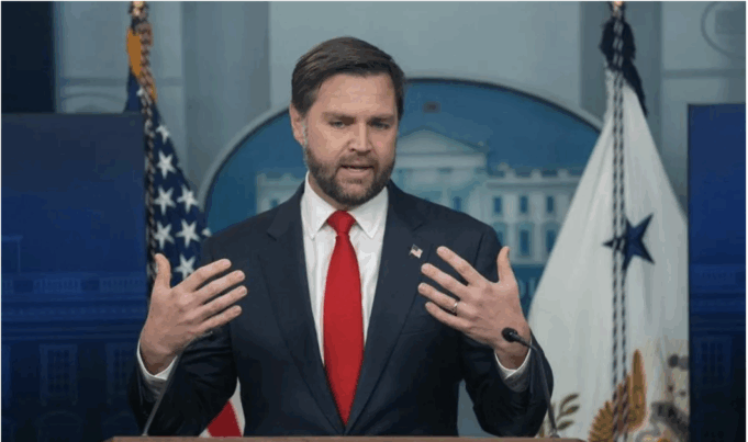 Screenshot 2025-10-22 at 11.02.35 AM Arsip - Wakil Presiden Amerika Serikat (AS) JD Vance. (Xinhua)