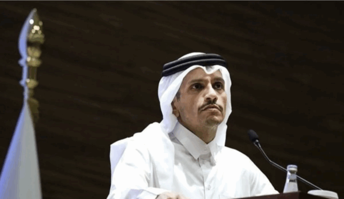 Screenshot 2025-10-30 at 9.35.06 AM Perdana Menteri sekaligus Menteri Luar Negeri Qatar, Sheikh Mohammed bin Abdulrahman Al Thani. ANTARA/Anadolu/py