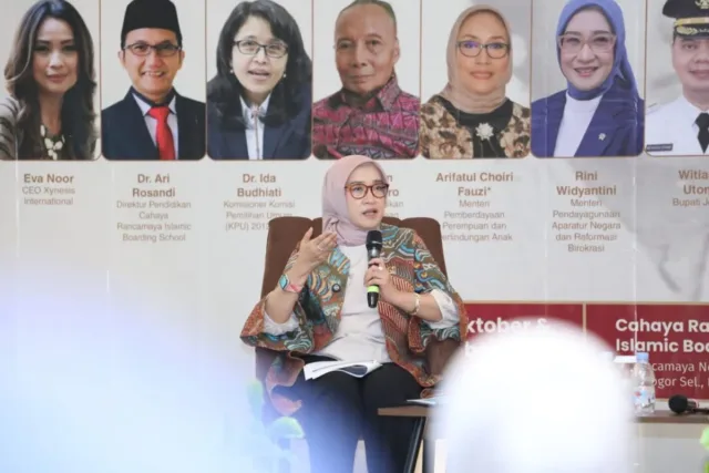 Menteri Pendayagunaan Aparatur Negara dan Reformasi Birokrasi (PANRB) Rini Widyantini