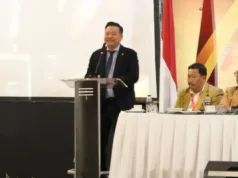 Otto Hasibuan Tegaskan Penting Tingkatkan Kualitas Advokat Hadapi KUHP Nasional Baru Wamenko Kumham Imipas Otto Hasibuan dalam Rapat Kerja Nasional Ikatan Advokat Indonesia (Rakernas Ikadin) Tahun 2025 di Jakarta, Senin (10/11/2025). ANTARA/HO-Kemenko Kumham Imipas