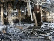 Iran Sebut AS Harus Tanggung Jawab atas Serangan Udara Israel pada Juni Lalu Foto yang diabadikan pada 19 Juni 2025 ini memperlihatkan situasi pascaserangan Israel terhadap gedung lembaga penyiaran negara Iran, IRIB, di Teheran, Iran. ANTARA/Xinhua