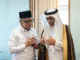 Menteri Haji dan Umrah RI Mochamad Irfan Yusuf bertemu Duta Besar Arab Saudi untuk Republik Indonesia Faisal Bin Abdullah Amodi. ANTARA/HO-Kemenhaj RI