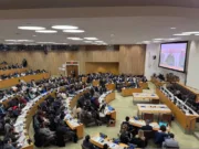 BPK RI Terpilih Sebagai Anggota Lembaga Audit Eksternal PBB Sidang Utama Komite V Majelis Umum ke-80 PBB memilih Badan Pemeriksa Keuangan (BPK) RI sebagai anggota United Nations Board of Auditors (UN BoA) di New York, Amerika Serikat (7/11/2025). (ANTARA/HO-Kementerian Luar Negeri)