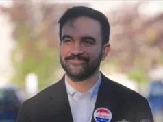 Zohran Mamdani Umumkan Tim Transisi Seratus Persen Perempuan Usai Terpilih Jadi Wali Kota New York Kandidat Partai Demokrat, Zohran Mamdani terpilih sebagai Wali Kota New York City, AS, 4 November 2025 setelah meraup suara terbanyak, serta menjadi Muslim dan warga keturunan Asia Selatan pertama yang menduduki jabatan tersebut. /ANTARA/Anadolu/py.