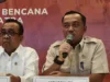 Pemulihan Pascabanjir Sumatera Capai 80 Persen, Akses Jalan Nasional Berangsur Pulih Menteri Sekretaris Negara Prasetyo Hadi saat memimpin konferensi pers pemulihan situasi pascabencana banjir di Aceh dan Sumatera di Lanud Halim Perdanakusuma Jakarta, Jumat 19/12/2025). ANTARA/Andi Firdaus