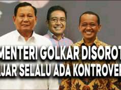 Menteri Golkar Disorot, Wajar Selalu Ada Kontroversi Kelola Kementerian Strategis