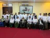 **Judul:** KH Muhibul Aman Tegaskan Keputusan Rapat Konsultasi PBNU Final dan Mengikat Pertemuan kiai sepuh dan mustasyar PBNU untuk rekonsiliasi Ketua Umum PBNU Yahya Cholil Staquf dan Rais Aam Miftachul Akhyar di Pesantren Lirboyo, Kediri, Jawa Timur, Kamis (25/12/2025). ANTARA/HO-PBNU