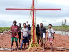 Masyarakat Adat Wanam Pasang Salib Merah, Tolak Aktivitas PSN Merauke