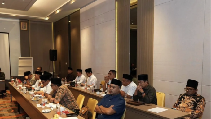 Rapat konsolidasi kader muda Nahdlatul Ulama (NU se-Indonesia yang berlangsung di Jakarta, Kamis (4/12/2025). ANTARA/HO-PBNU