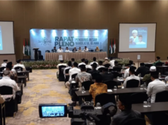 PBNU Tegaskan Rapat Pleno di Hotel Sultan Tidak Sah Suasana Rapat Pleno Syuriyah PBNU di Hotel Sultan, Jakarta, Selasa (9/12/2025). ANTARA/Asep Firmansyah