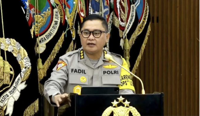 Screenshot 2025-12-30 at 2.35.10 PM Asisten Utama Bidang Operasi (Astamaops) Kapolri Komjen Pol. Mohammad Fadil Imran berbicara dalam acara Rilis Akhir Tahun 2025 Polri di Gedung Rupatama Mabes Polri, Jakarta, Selasa (30/12/2025). ANTARA/HO-Divisi Humas Polri/aa.