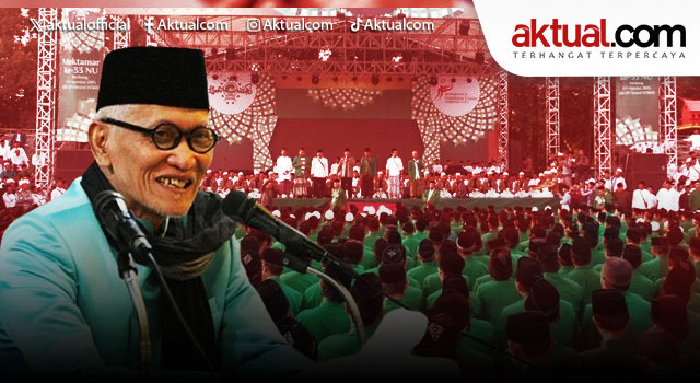 PBNU Siap Gelar Muktamar Usai Pemberhentian Gus Yahya, Rais Aam Bentuk TPF Rais Aam PBNU Miftachul Ahyar menunjukkan hasil rapat internal terkait jabatan Yahya Cholil Staquf saat konferensi pers di Kantor PWNU Jatim, Surabaya, Sabtu (29/11/2025). ANTARA/Naufal Ammar Imaduddin