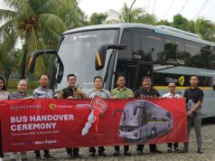 Hino Perkuat Segmen Bus Premium, Serahkan 10 Unit RM 280 ABS ke Cititrans