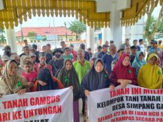 PT Socfindo Diminta Segera Kembalikan Dugaan Kelebihan 683 Ha Lahan ke Masyarakat Simpang Gambus