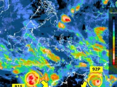 BMKG: Bibit Siklon Tropis 91S Penuhi Syarat, Waspadai Dampak Tak Langsung di NTB hingga Jatim Tangkapan layar lokasi Bibit Siklon Tropis 91S di Samudera Hindia sebelah selatan Nusa Tenggara Barat, Jumat (23/1/2026). ANTARA/HO-BMKG NTB