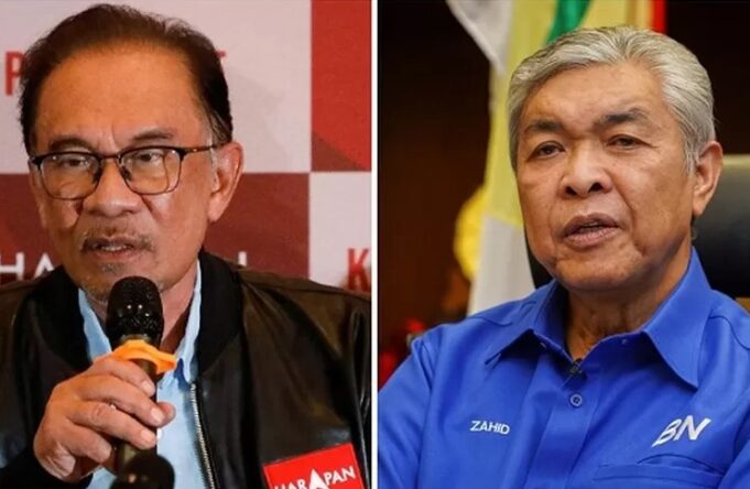 Anwar Ibrahim dan Ahmad Zahid Hamidi