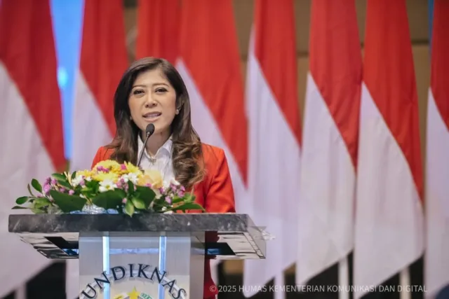 Menteri Komunikasi dan Digital Meutya Viada Hafid. (ANTARA/HO-Kementerian Komunikasi dan Digital)
