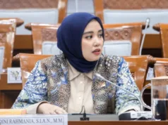 DPR Ingatkan Penambahan TNI–Polri untuk Haji Jangan Gerus Kuota Petugas Anggota Komisi VIII DPR RI Dini Rahmania di kompleks parlemen, Jakarta. (ANTARA/HO-DPR)