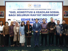 Peringati Hari Gizi Nasional, Ibas Tegaskan Gizi sebagai Hak Konstitusional Rakyat