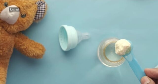 Ilustrasi Formula Bayi Impor