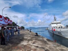 Bakamla Lepas KN Singa Laut-402 untuk Misi Kemanusiaan ke Pulau Siau