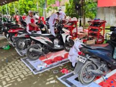 Pascabencana Sumatera, AHM Bantu Warga Lewat Servis Motor Gratis dan Air Bersih