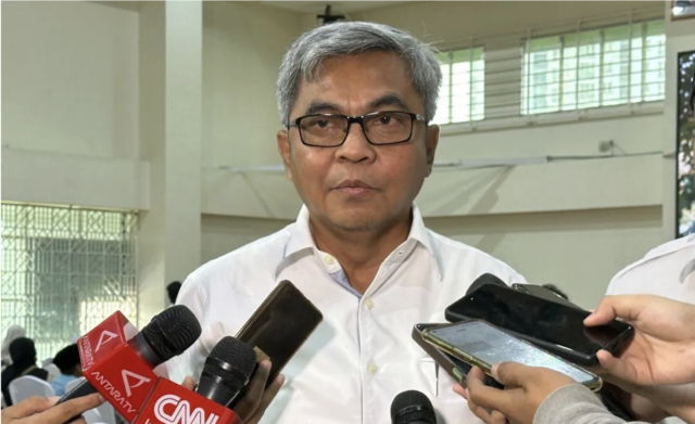 Ketua Komisi Pemberantasan Korupsi Setyo Budiyanto memberikan keterangan di Gedung Juang KPK, Jakarta, Rabu (7/1/2026). ANTARA/Rio Feisal