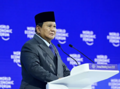 Prabowo di WEF Davos: Kemiskinan Ekstrem RI Terendah Sepanjang Sejarah, Target Nol dalam Empat Tahun Presiden Prabowo Subianto berpidato secara khusus di acara Annual Meeting Davos, World Economic Forum (WEF) 2026 di Congress Hall WEF, Kota Davos, Swiss, Kamis (22/1/2026). ANTARA/HO-Tim Media Presiden Prabowo Subianto.